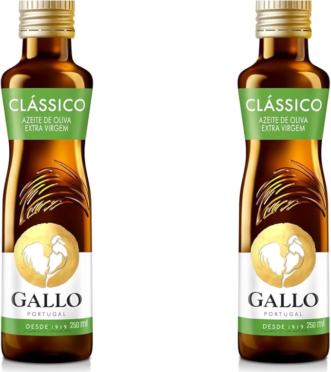 2 Azeite Gallo Extra Virgem Clássico - 250Ml